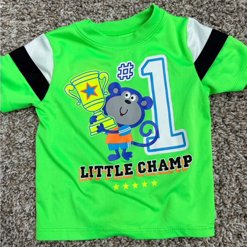 Garanimals Bright Green Little Champ T-Shirt